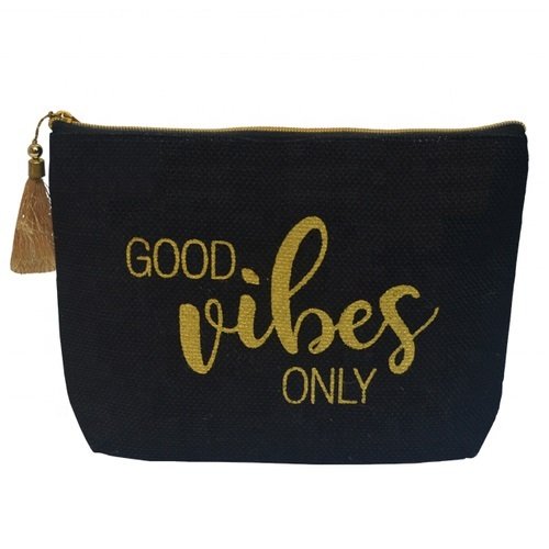 Fancy Canvas Toiletry Pouch